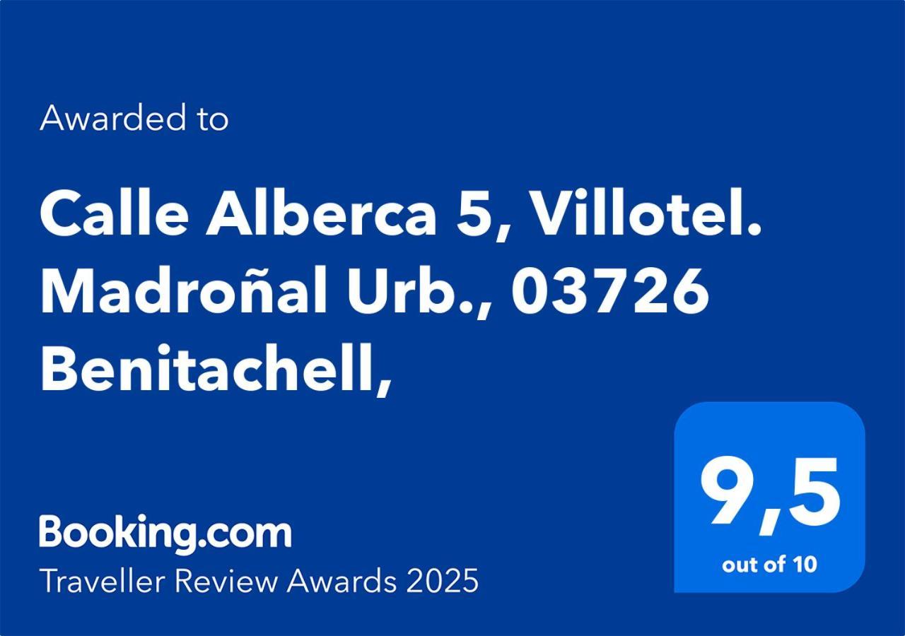 Calle Alberca 5, Villotel. Madronal Urb., 03726 Benitachell, Teulada Exterior foto